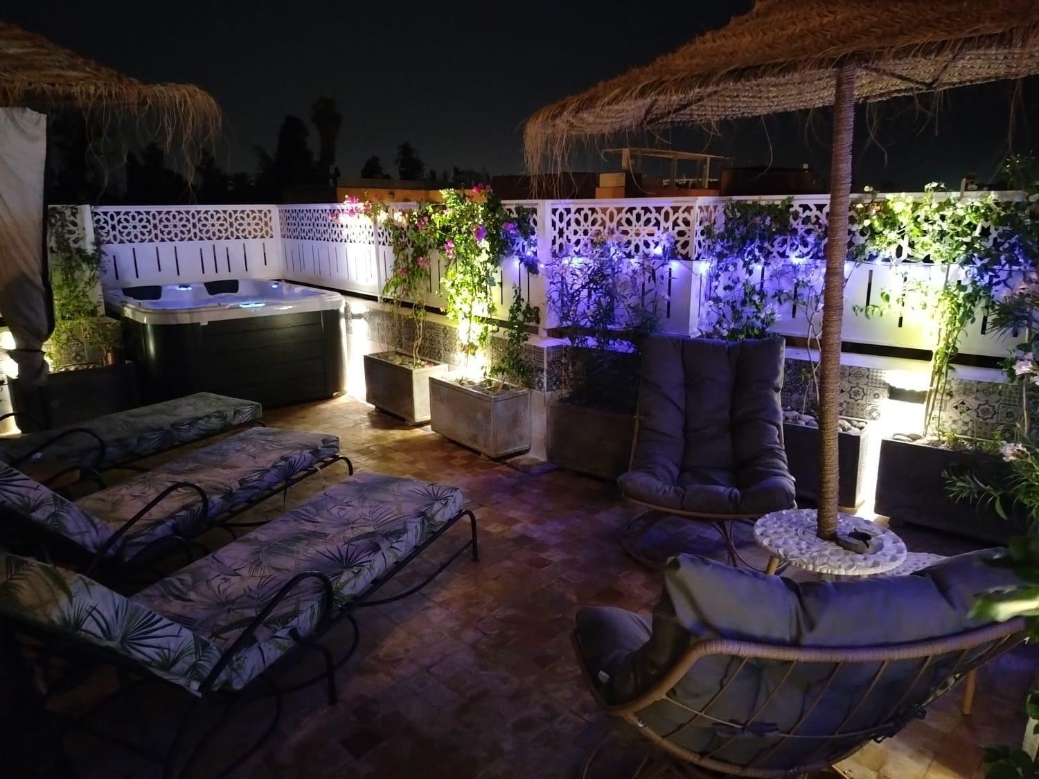 Riad & Spa Sous Le Soleil Chez Jerome Et Pamela Ch Zen Маракеш Екстериор снимка